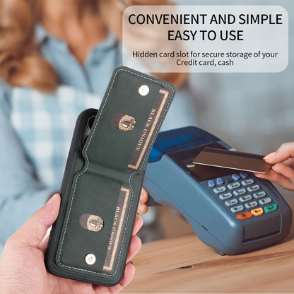 Slim TPU Case with Kickstand & Card Slot – iPhone