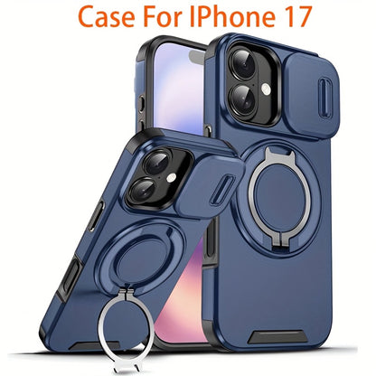 MagSafe 3-in-1 Case – Stand + Sliding Camera Cover for iPhone 17 Series