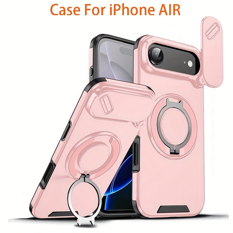 MagSafe 3-in-1 Case – Stand + Sliding Camera Cover for iPhone 17 Series