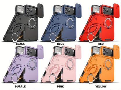 MagSafe 3-in-1 Case – Stand + Sliding Camera Cover for iPhone 17 Series