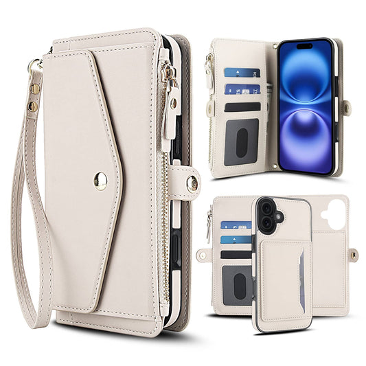 Wallet Crossbody Case – RFID, Detachable Shell & Wireless Charging