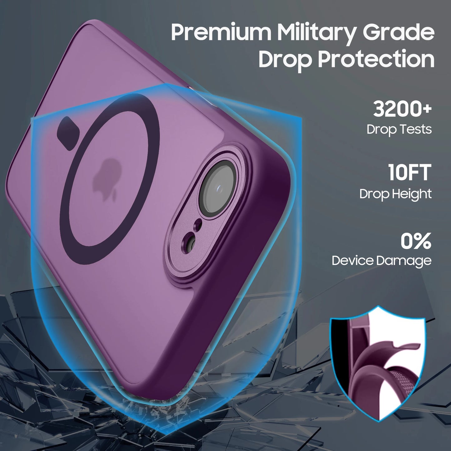 Hybrid MagSafe Case for iPhone 16e