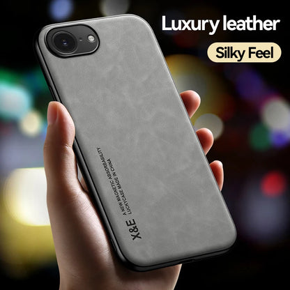 Magnetic Leather Case for iPhone 16e