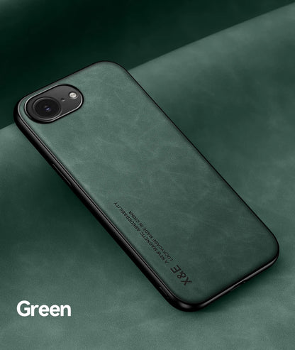 Magnetic Leather Case for iPhone 16e