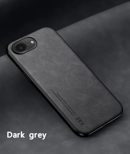 Magnetic Leather Case for iPhone 16e