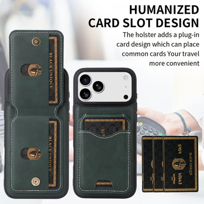 Slim TPU Case with Kickstand & Card Slot – iPhone