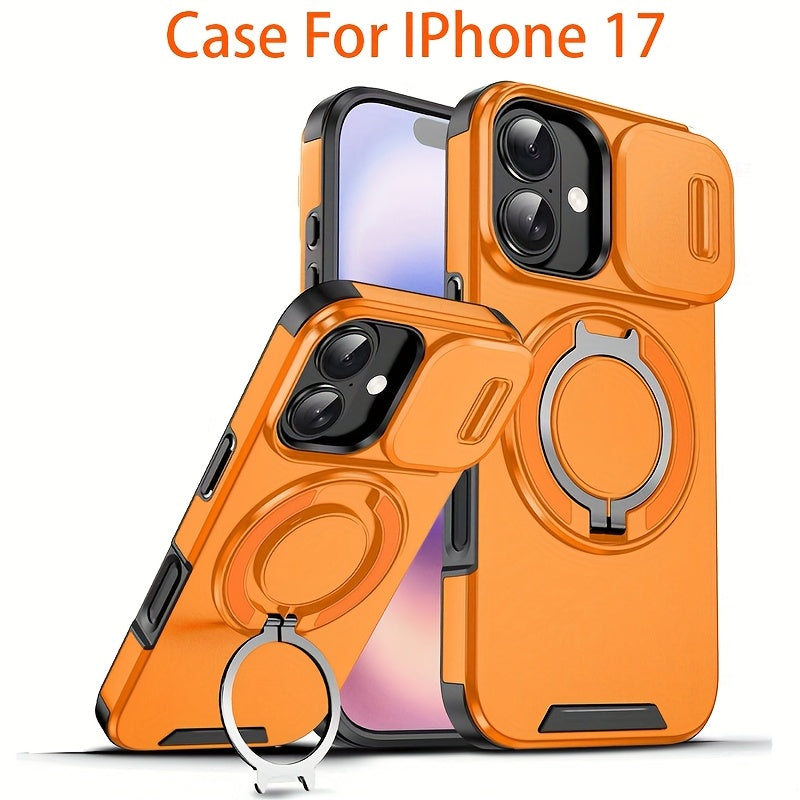 MagSafe 3-in-1 Case – Stand + Sliding Camera Cover for iPhone 17 Series