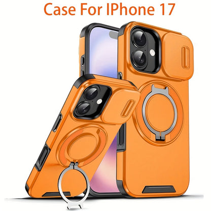 MagSafe 3-in-1 Case – Stand + Sliding Camera Cover for iPhone 17 Series