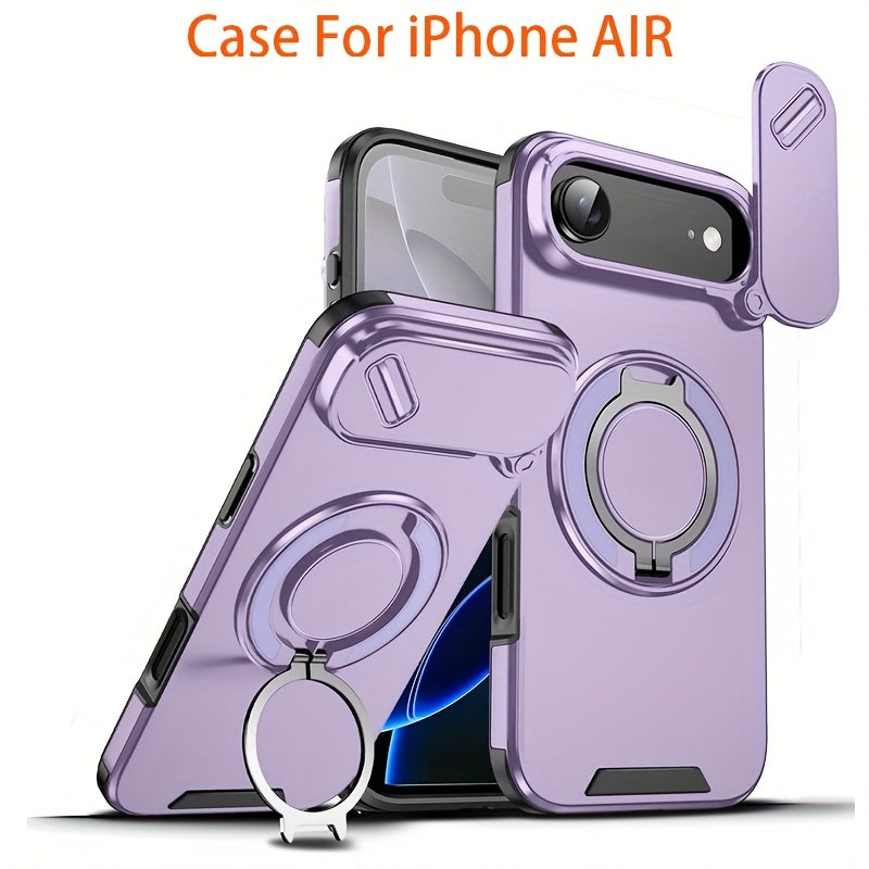 MagSafe 3-in-1 Case – Stand + Sliding Camera Cover for iPhone 17 Series